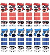 TiopLior Party Favors Compatible with Nerf Party, 12 Sets Gun Party Favors for Birthday Pack Incl...