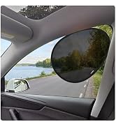 Upgrade Static Cling Car Window Shades(2 Pack),Car Side Window Sunshade | Static Cling Install,Cl...
