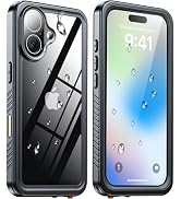 ANTSHARE for iPhone 17 Case, IP68 Waterproof Shockproof Case, [Built-in Screen Protector] - 12 FT...