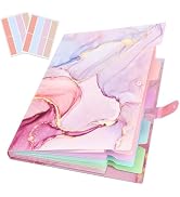 Expanding File Folder, Aesthetic Folders for School, Accordion File Organizer, Aesthetic Folder w...