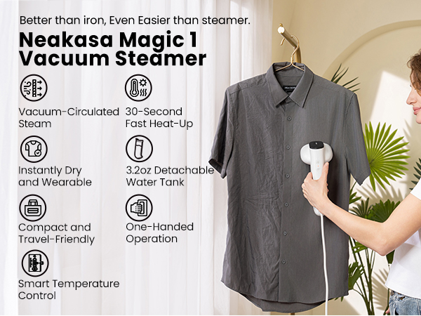 Neakasa Magic 1 Vacuum Steamer