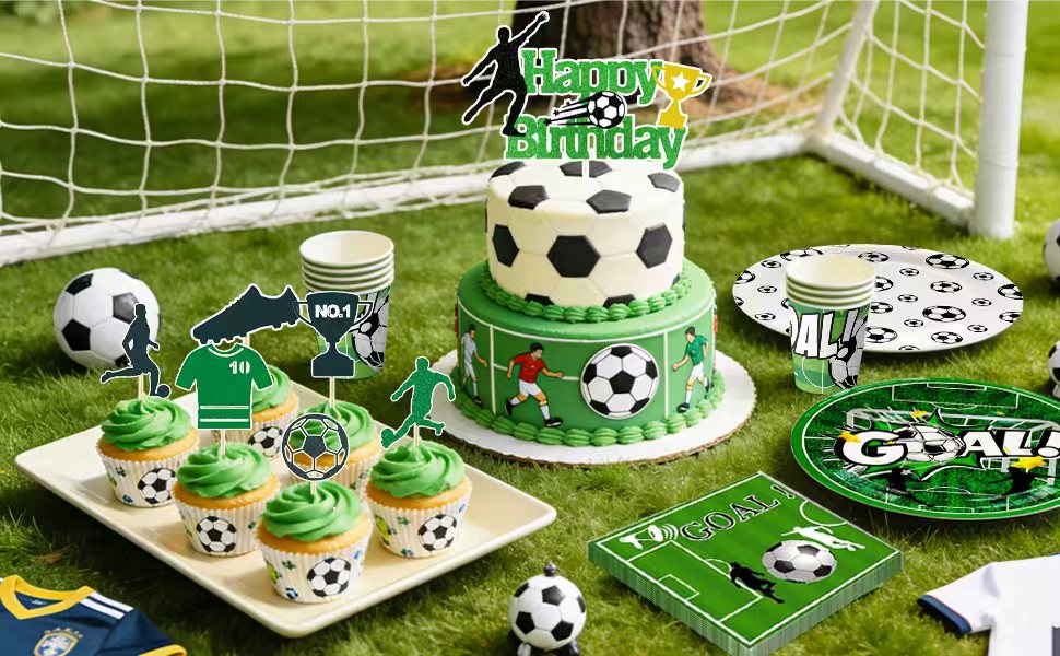 soccer birthday party decorations