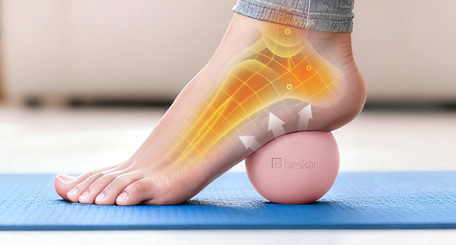 Foot Massager Ball for Plantar Fasciitis Relief