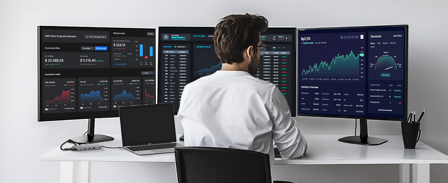 usb c dock usbc hub ethernet adapter