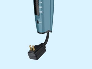 Hair dryer cord
