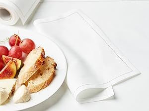 Cream Cotton Luncheon napkins