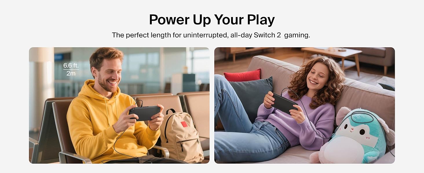 Nintendo Switch Charging Cable