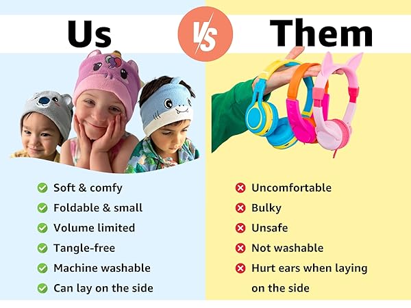 Us vs Them - Bandou headphones USP