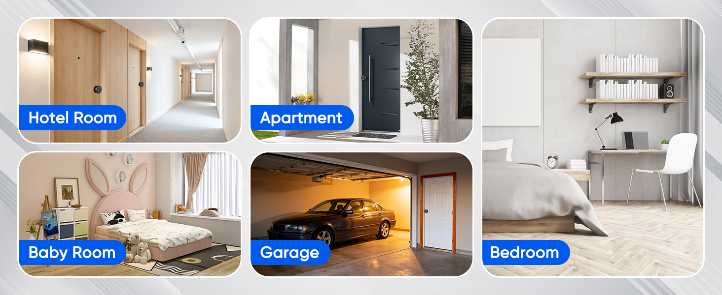 Smart Door Knob Fingerprint Door Lock