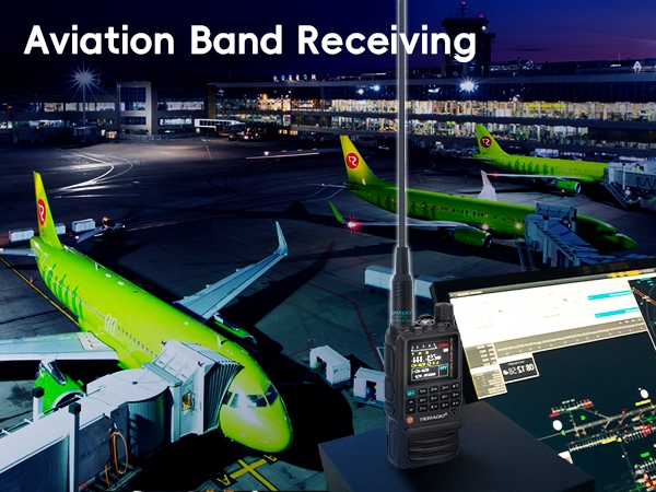 Tidradio TD-H3 supports airband and FM reception