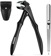 DRMODE Toenail Clippers for Thick Toenails for Seniors, Upgraded Long Handled Angled Head Toe Nai...