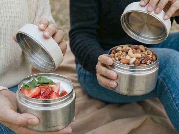 Stainless Steel Lunch Box Canister