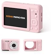 YINKECASE KODAK PIXPRO FZ55 Silicone Cover, Slim Anti-Scratch Protective Case - Lightweight FZ55 ...