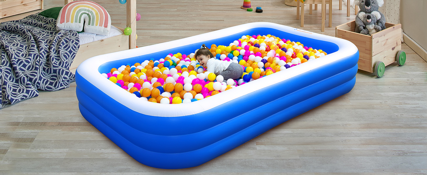 sumbee inflatable swimming kiddie pool