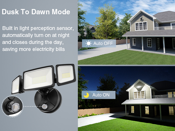 dusk to dawn outdoor lighting