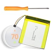 WRUMI for Nest Thermostat Battery 3rd Generation: TL284443 Battery Replacement for Nest Learning ...