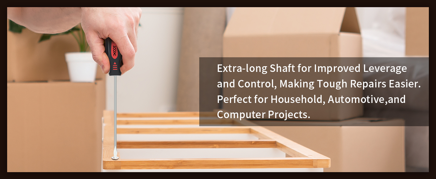 XOOL 18 PCS Magnetic Screwdriver Set with Case