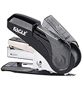 Eagle Reduced Effort Mini Stapler, Maximum 20 Sheets Capacity, with 1000 Staples, 50% Less Effort...