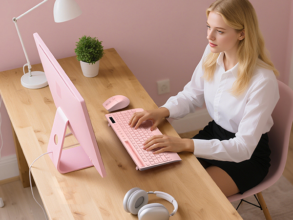 Wireless keyboard and mouse