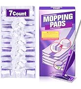 IOPRETTY Mop Pads Refill for Swiffer WetJet - 7 PCS Disposable Pad for Hardwood Wood Tile Laminat...