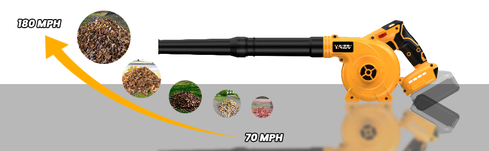 leaf blower for dewalt battery
