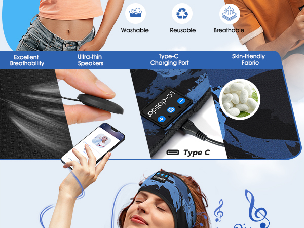 headphones headband for women