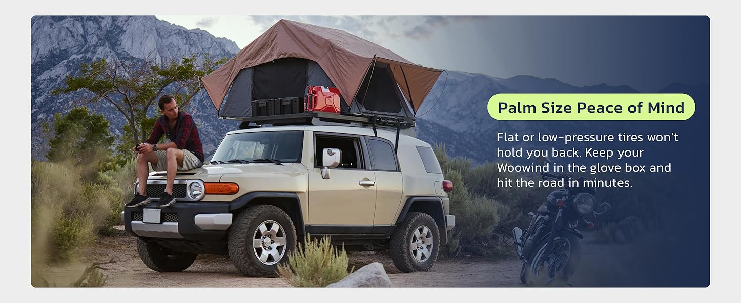 woowind Lp1 air compressor tire inflator