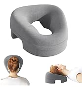 Narottl Ergonomic Face Down Pillow for Massage – Memory Foam Face Pillow with Detachable Cover, I...