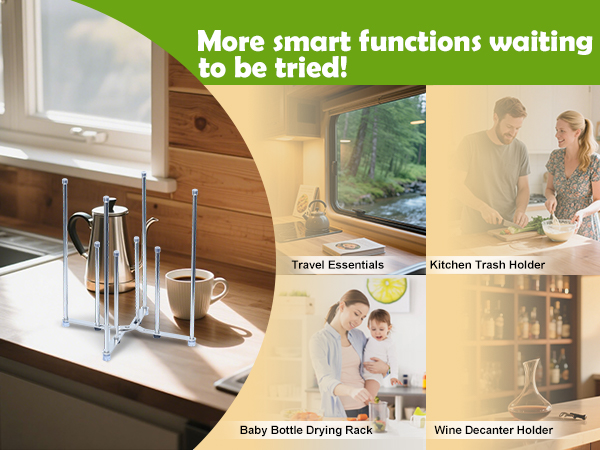 Multifuntional kitchen stand holder