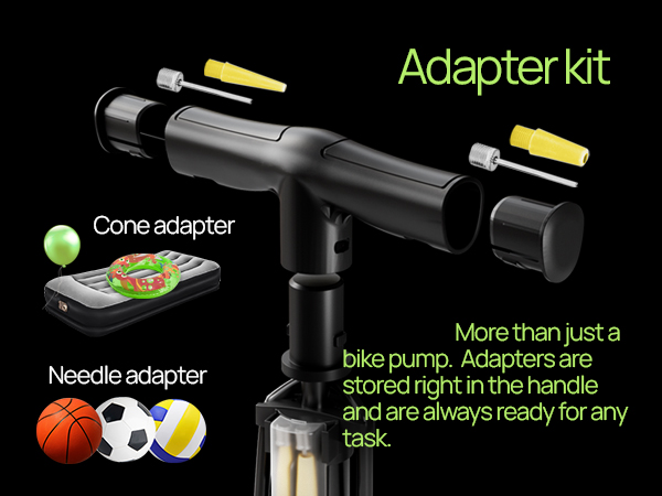 ball pump, stroller wheel pump