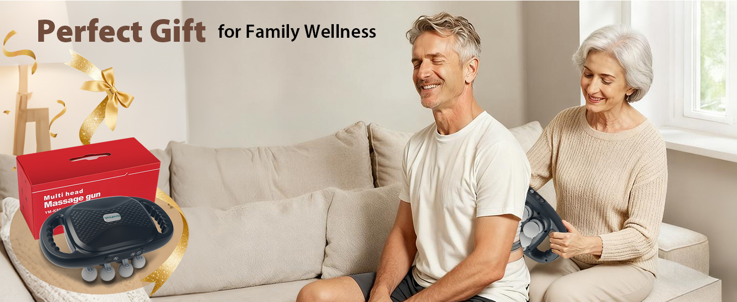 back massager,16 head massage gun, massage gun deep tissue, 16 head massager