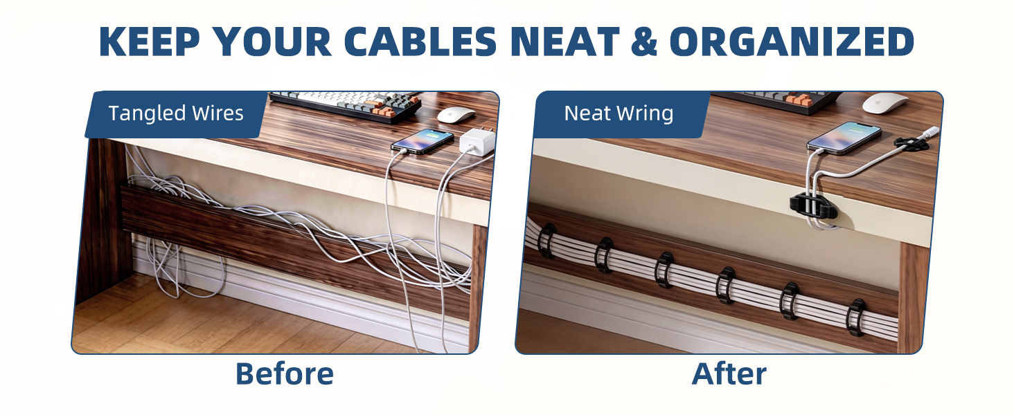 Duseu Upgrade Cable Clips