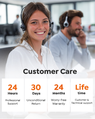 24 Hours customer care