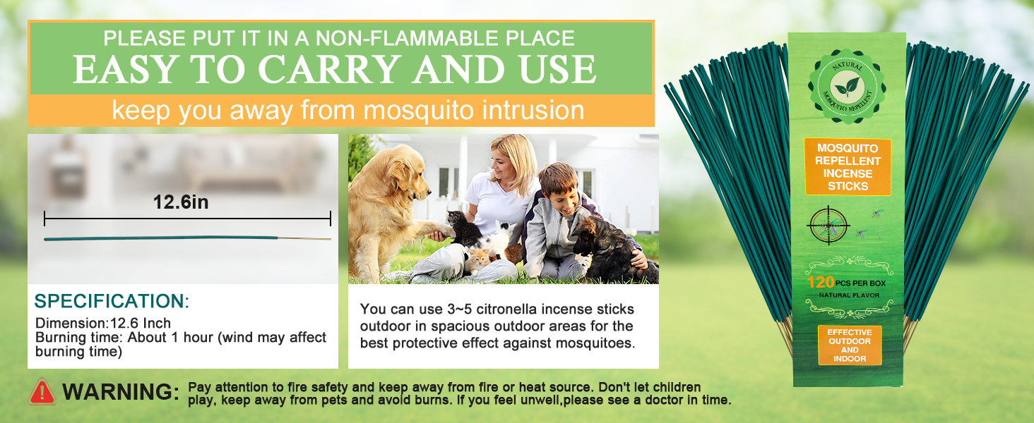 Mosquito Sticks