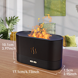 Flame Aroma Diffuser Humidifier