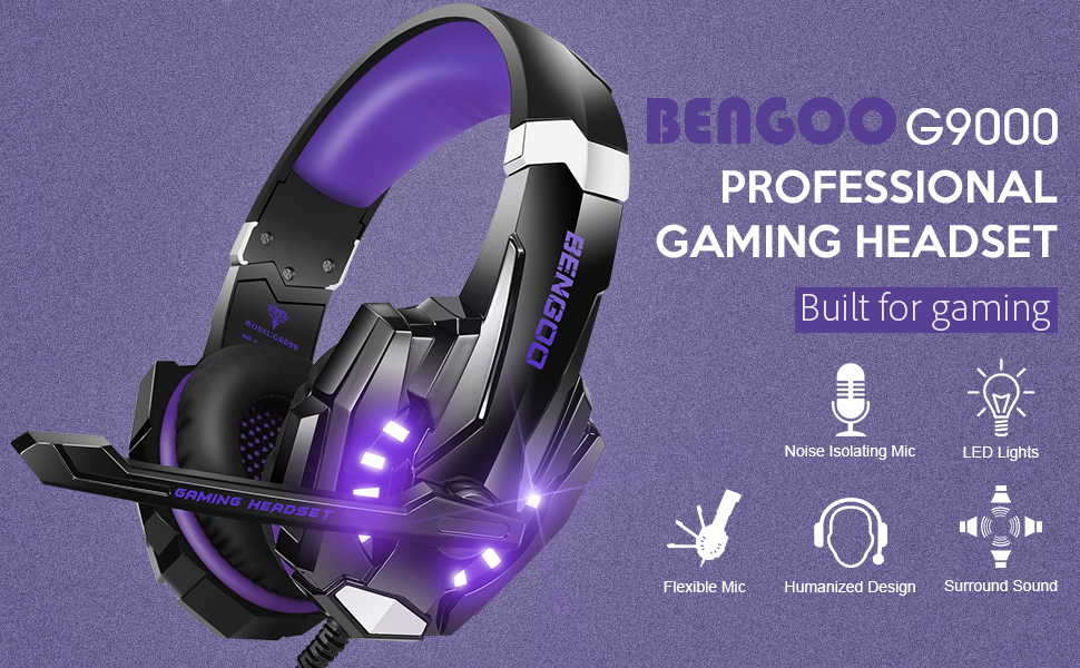 BENGOO G9000 PROFESSIONAL GAMING HEADSET
