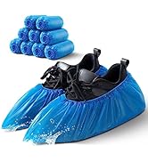 HUADYMEET Shoe Covers 1000 Pack(500 Pairs) Large Shoe Covers Disposable Shoe Boot Covers Waterpro...