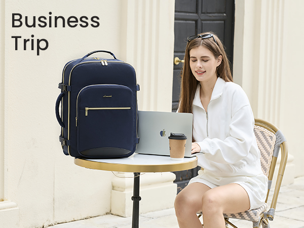 Travel Backpack for Women &amp; Men, Airline Approved Carry On Luggage