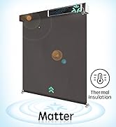 Yoolax Motorized Matter Outdoor Shades Patio Blinds Compatible with Alexa, Remote Control Retract...