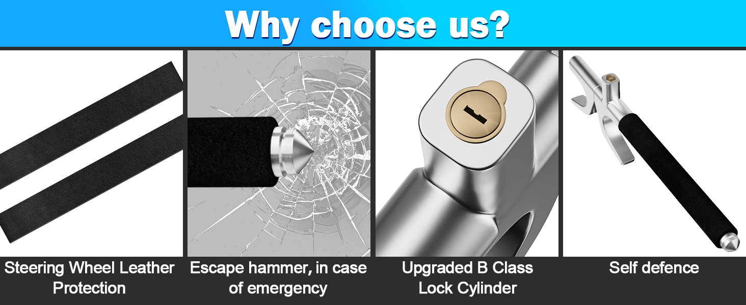 car club steering wheel lock