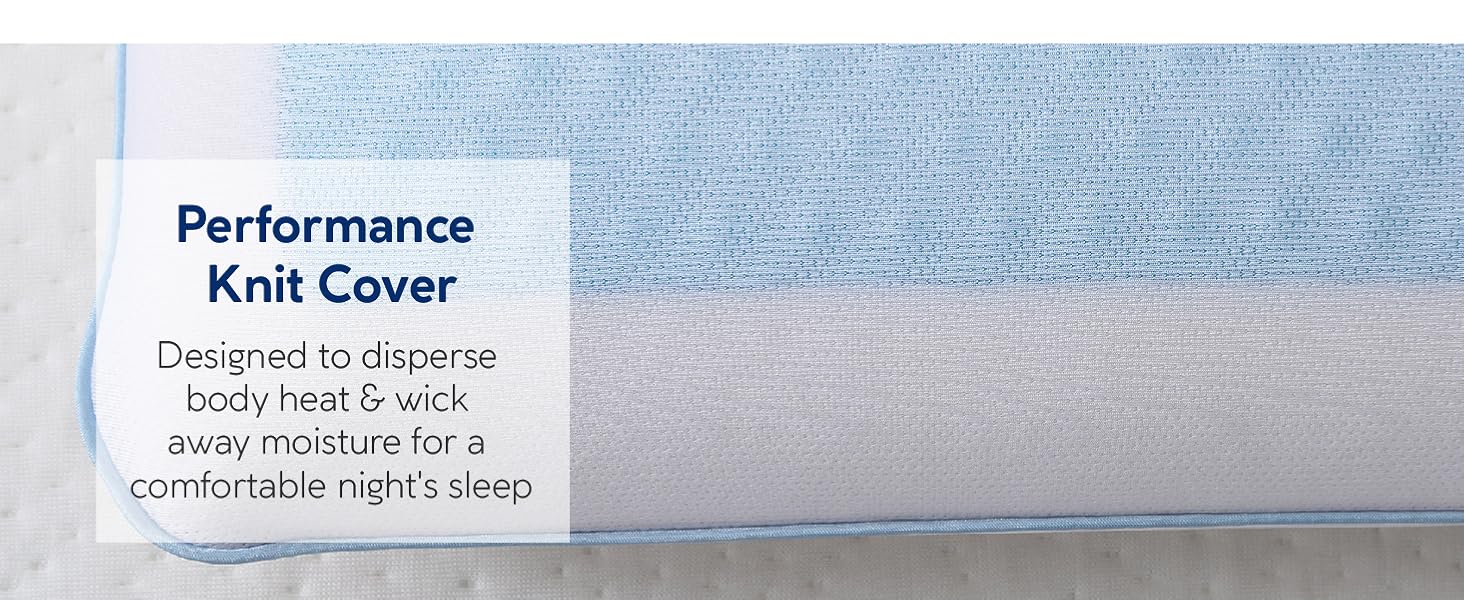 Classic Brands Reversible Cool Gel and Memory Foam Double-Sided Pillow