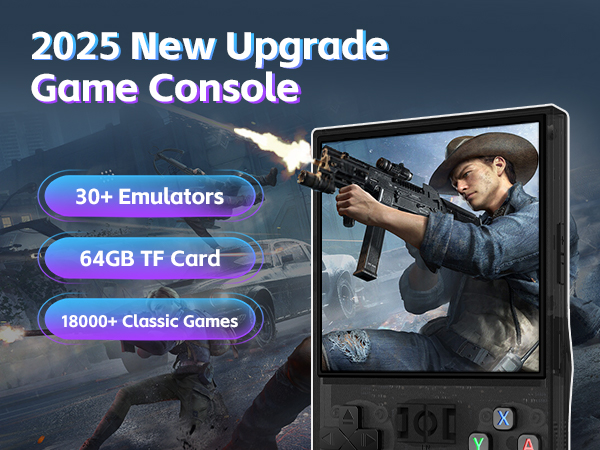 R36MAX Retro Handheld Game Console