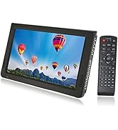 Yoidesu 10in Portable Widescreen 1080P LED TV, Digital ATSC Analog Television for Car Camping Out...