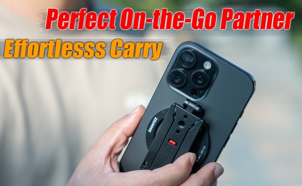 Ultra-Portable MagSafe Stand: Effortless Carry for Your On-the-Go Lifestyle