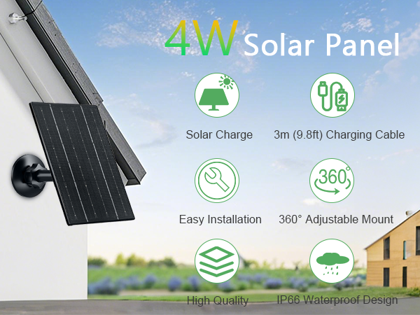 4W solar panel