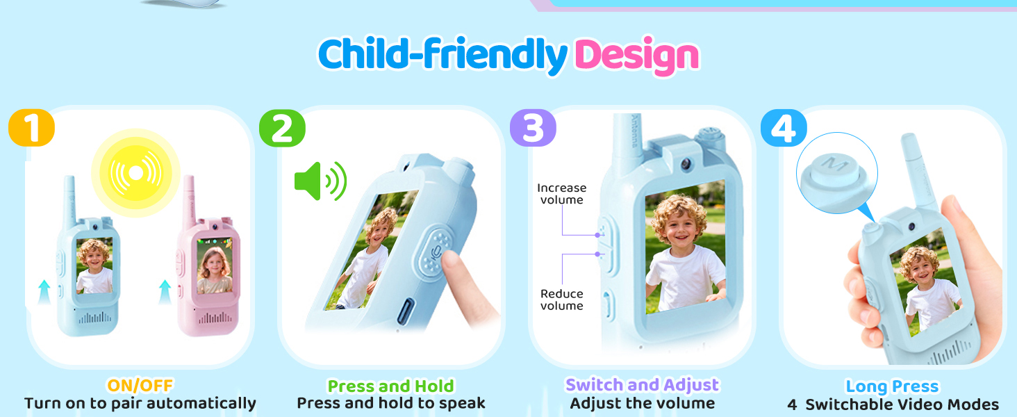 video walkie talkies