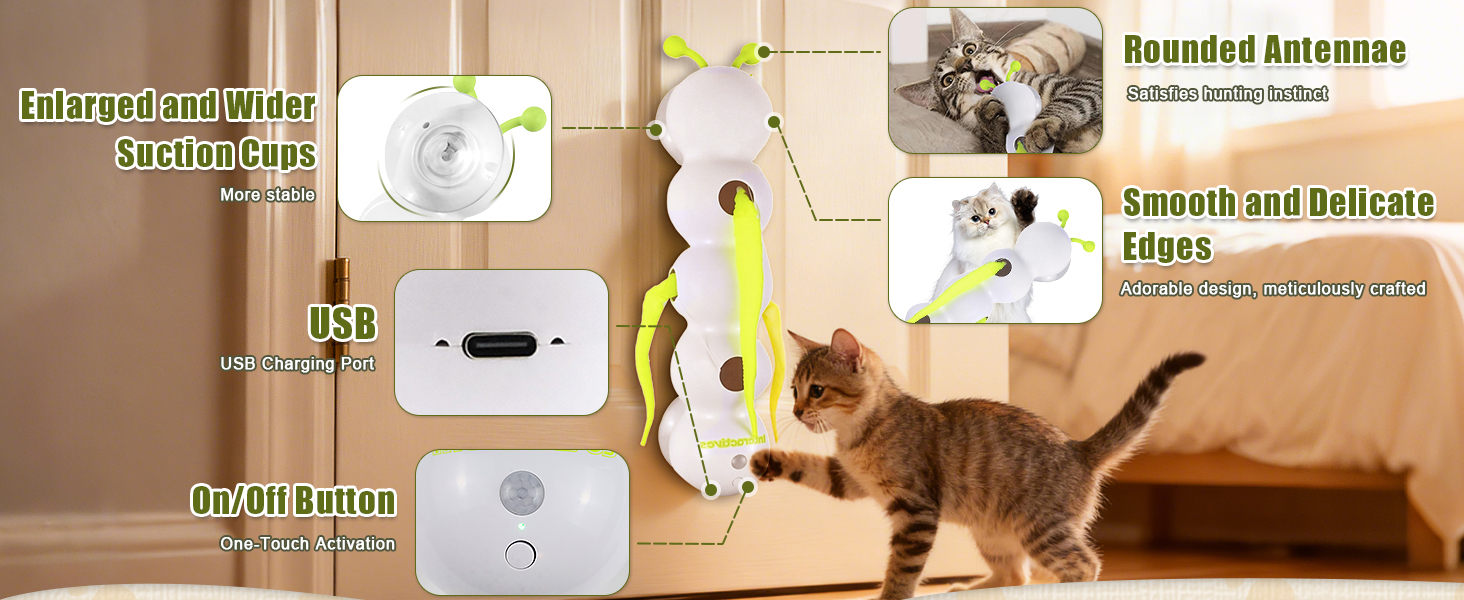 smart moving cat toy