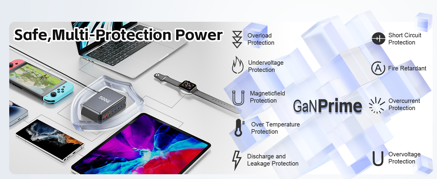 multiple usb charger station