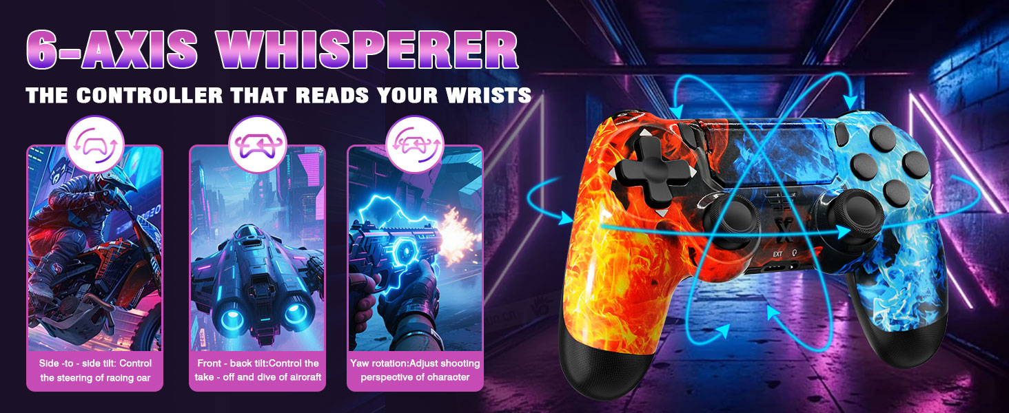 Puiseno Wireless Controller for PS-4