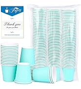 150 Pack 3oz Paper Cups, Bathroom Cups Disposable,Moushwash Cups Small Snack Cups for Water, Juic...